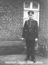 Heinrich Jäger in den 30er Jahren