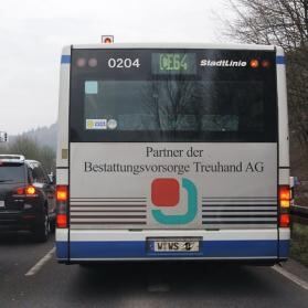 Bestattungsfahrzeug von Jäger Bestattungen